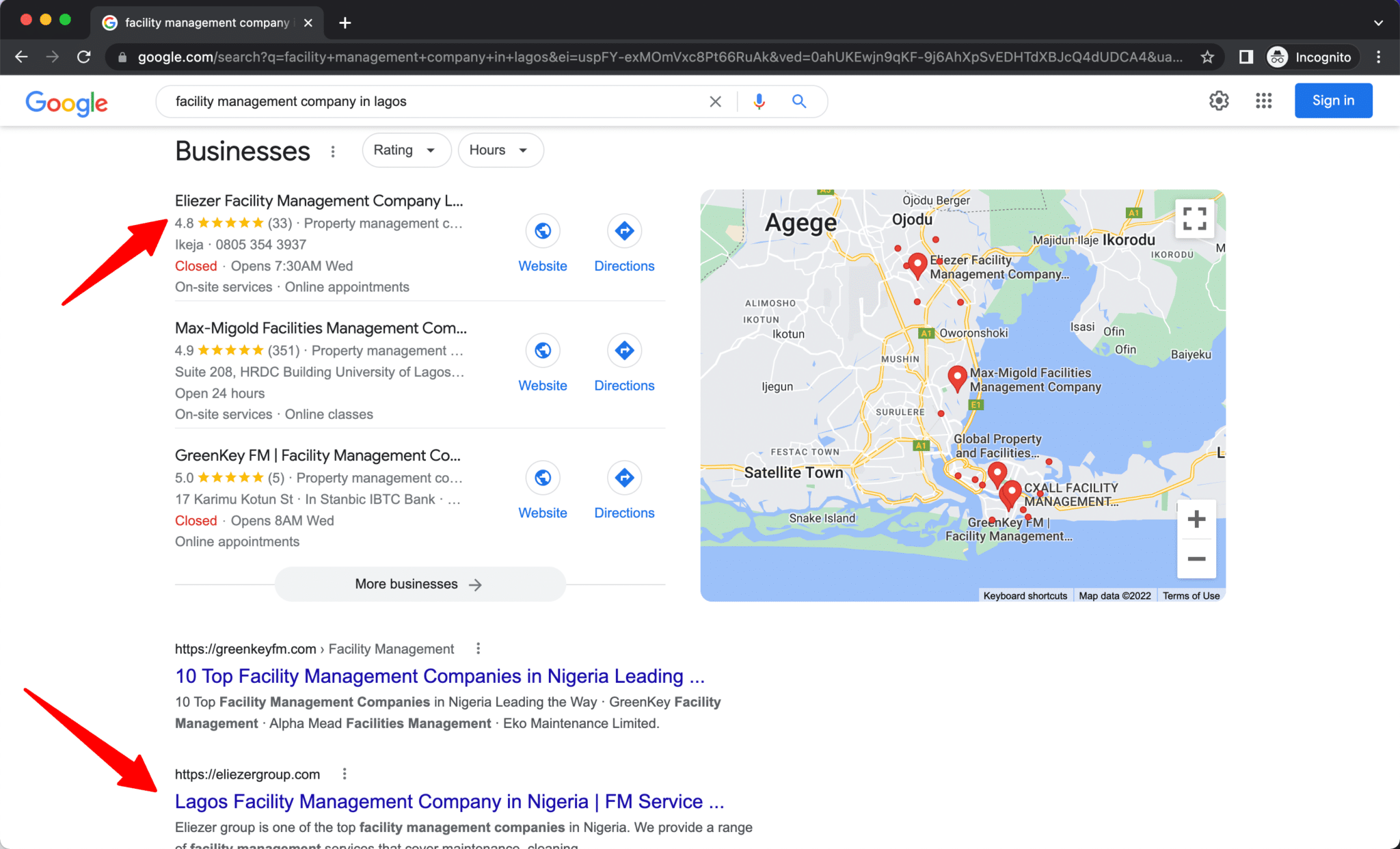 positions of eliezer group in nigeria